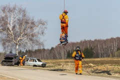 Спецотряд Московского авиацентра показал свои возможности в Ярцево