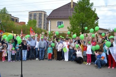 Пожарные и спасатели приняли участие в акции «Аллея Дружбы»