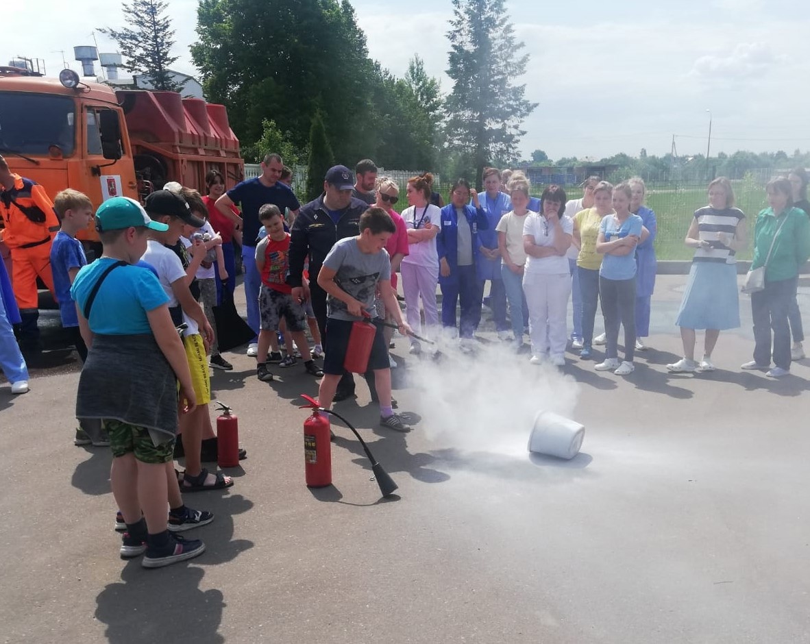 В летний пожароопасный период особое внимание безопасности