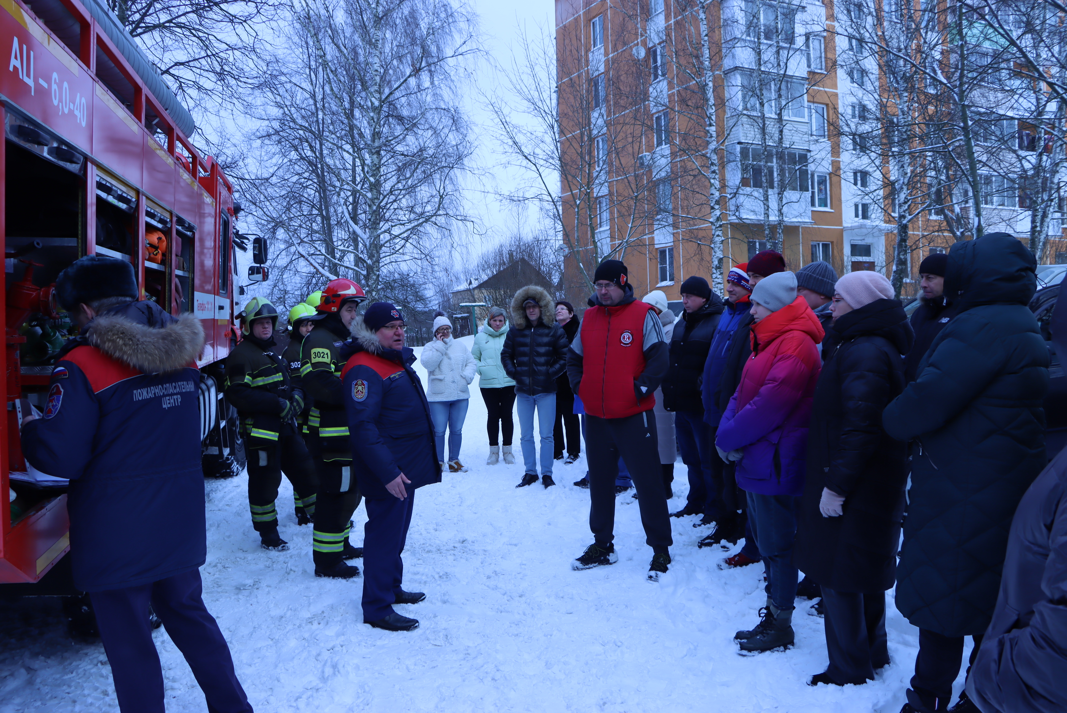 В зимний период пожарная безопасность на первом месте!