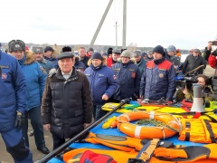 В Новой Москве прошли учения по предотвращению ЧС, связанных с половодьем