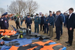 Специалисты Департамента ГОЧСиПБ приняли участие во Всероссийских учениях по ликвидации последствий паводков и природных пожаров