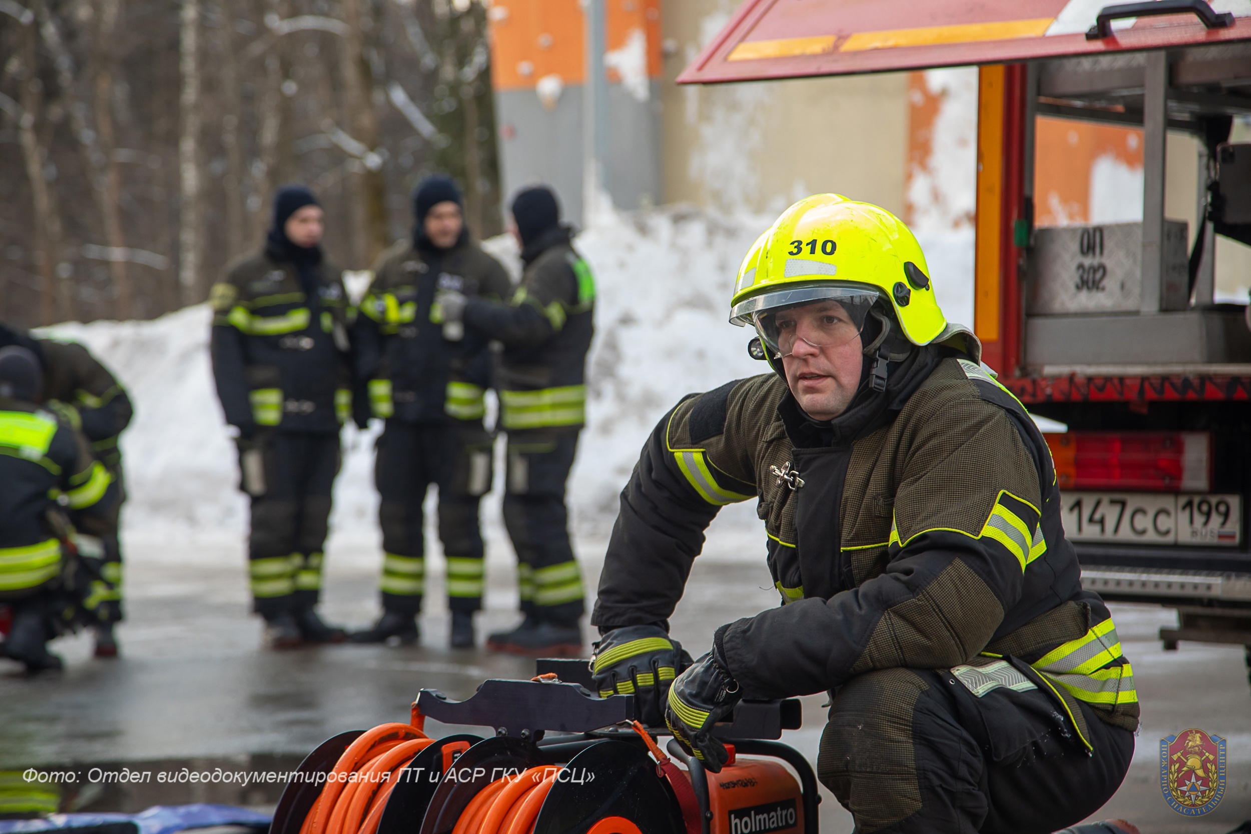 В столичном Пожарно-спасательном центре завершился отборочный этап соревнований по ликвидации последствий ДТП