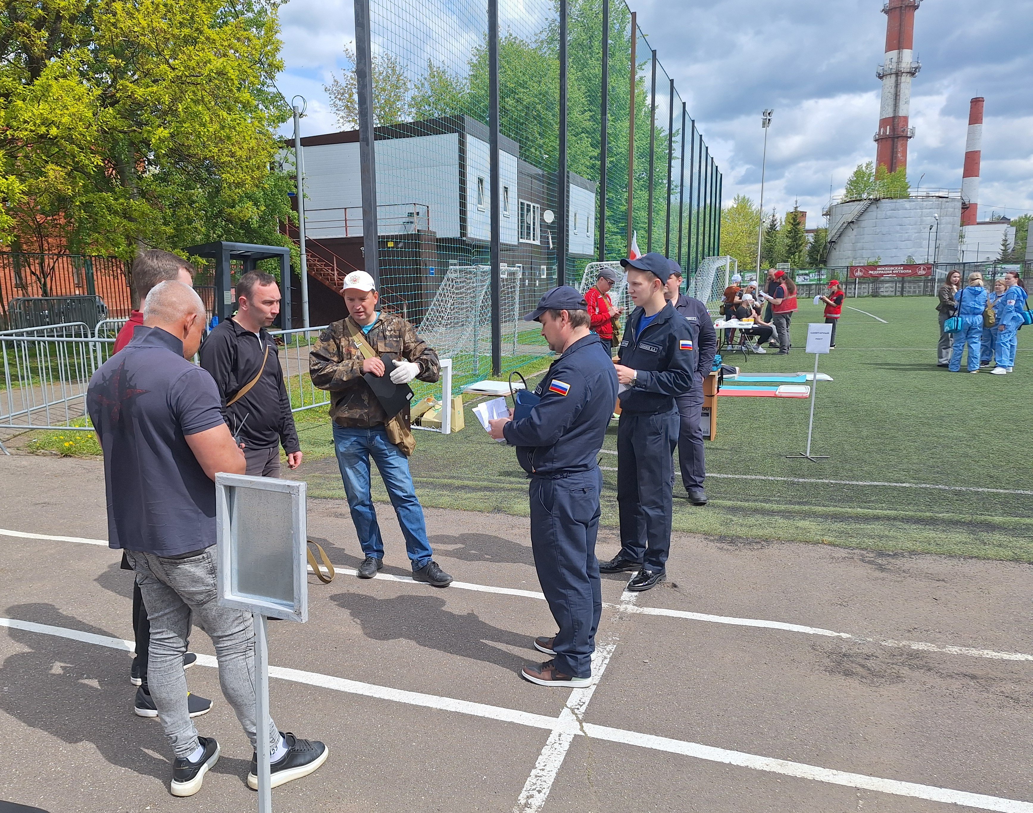 В новой Москве соревновались нештатные формирования